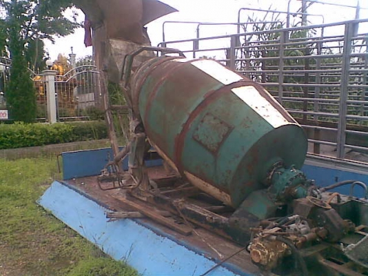 ขายโม่ปูน ขนาด 2 คิว สภาพดี ยกลงจากรถ