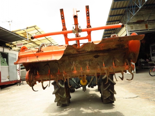 รถแทรคเตอร์ KOBOTA L1-18 ขับเคลื่อน 4 ล้อ พร้อมโรตารี่ มือสองญี่ปุ่นแท้ๆ