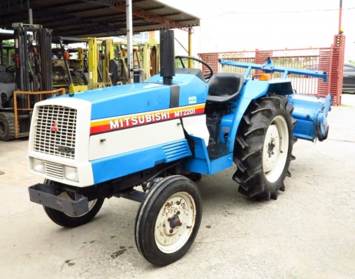 รถแทรคเตอร์ MITSUBISHI MT2201 พร้อมโรตารี่ มือสองนำเข้าจากญี่ปุ่นแท้ๆ