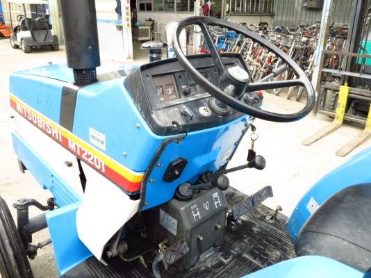 รถแทรคเตอร์ MITSUBISHI MT2201 พร้อมโรตารี่ มือสองนำเข้าจากญี่ปุ่นแท้ๆ