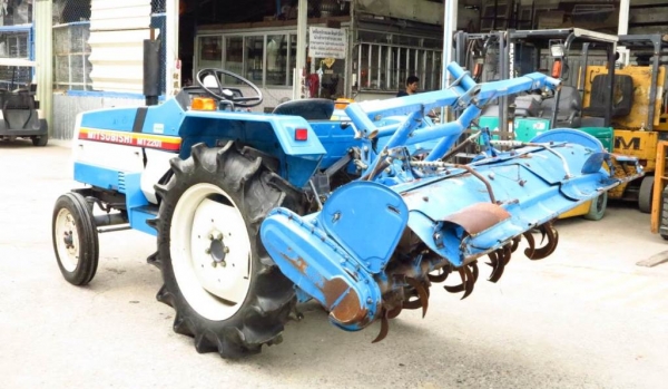 รถแทรคเตอร์ MITSUBISHI MT2201 พร้อมโรตารี่ มือสองนำเข้าจากญี่ปุ่นแท้ๆ