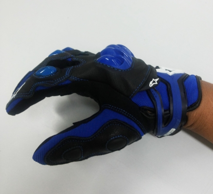 ถุงมือ Alpinestars ใหม่ ไซร์ L สีน้ำเงิน ถุงมือ Alpinestars ใหม่ ไซร์ L สีน้ำเงิน