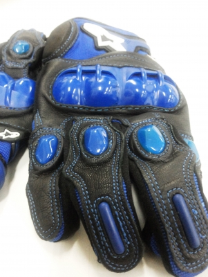ถุงมือ Alpinestars ใหม่ ไซร์ L  สีน้ำเงิน