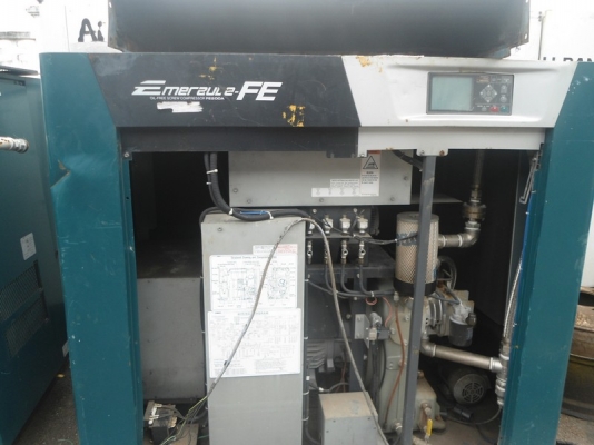 ขายปั้มลมตามสภาพ KOBELCO OIL FREE  FE200A มอเตอร์มิซูต 30 Hp สภาพสวยมากมาชมของได้ครับ ตัวละ 45000 มีสองตัวครับ