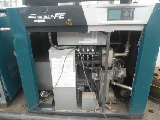 ขายปั้มลมตามสภาพ KOBELCO OIL FREE  FE200A มอเตอร์มิซูต 30 Hp สภาพสวยมากมาชมของได้ครับ ตัวละ 45000 มีสองตัวครับ