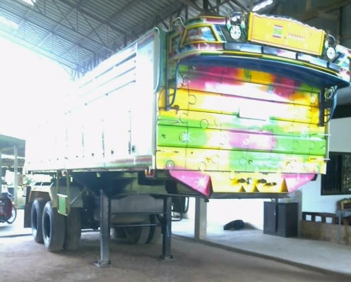 ขายด่วน หางพ่วงกระบะดั๊มพ์มิเนียม 2 เพลาดั๊มพ์ ยาว 7.50 เมตร ยางสภาพดี 80\% พร้อมใช้งาน เอกสารทะเบียนครบไม่มีขาดพร้อมโอน ราคาต่อรองได้ครับ