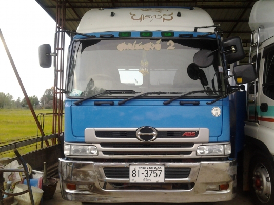 HINO PROFIA เทรลเลอร์บรรทุกรถเกี่ยวสวยๆมาแล้ว