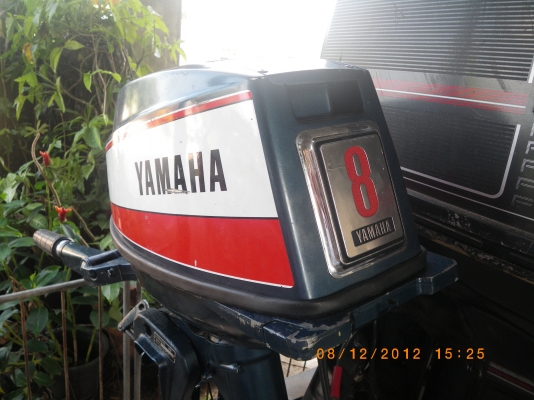 Yamaha 8HP นำเข้าญี่ปุ่น ไม่เคยใช้ในไทย