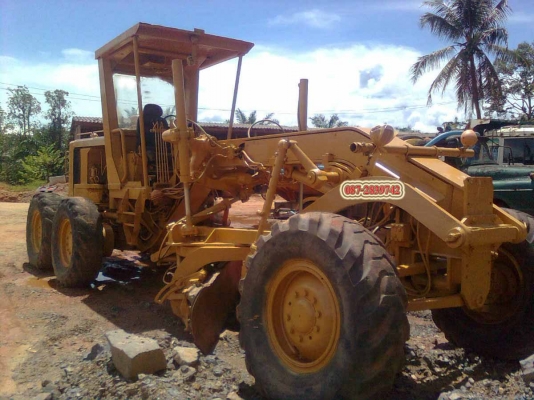 ขาย รถเกรดเตอร์ CAT 12G เอกสารเล่มทะเบียน