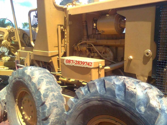 ขาย รถเกรดเตอร์ CAT 12G เอกสารเล่มทะเบียน