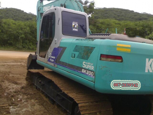 ขาย รถแบคโฮ KOBELCO SK 200-6 YN 10-404xx