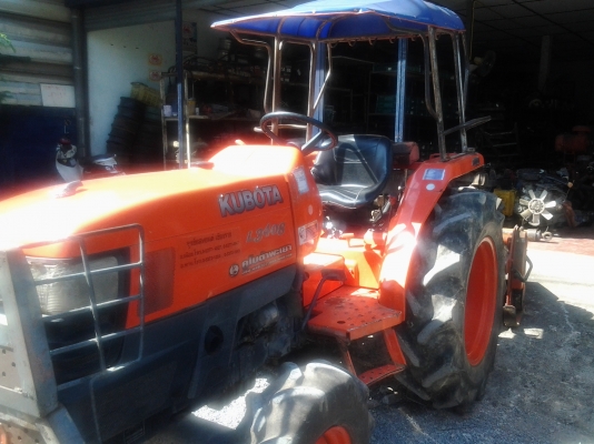 รถไถ ยี่ห้อคูโบต้า รุ่น L3408  พร้อมจอบหมุน กว้าง 1.60 เมตร