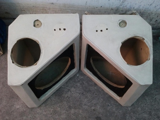 ตู้ลำโพงขนาด 12นิ้ว สำหรับวางแค๊ป 1 คู่