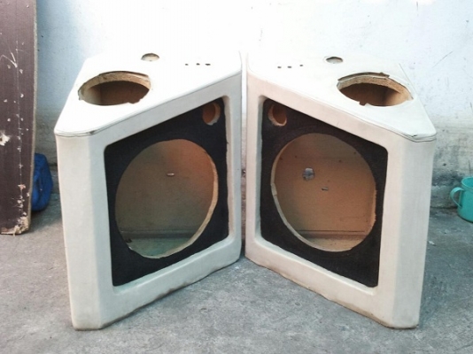 ตู้ลำโพงขนาด 12นิ้ว สำหรับวางแค๊ป 1 คู่