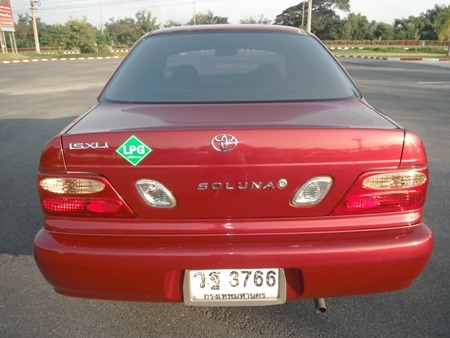 ขาย TOYOTA ไฟท้าย หยดน้ำ ปี 2002 พวงมาลัยพาวเวอร์ สภาพสวย ดาวน์ 29,000 บาท แอร์เย็นฉ่ำ ติดเเก็ส LPG