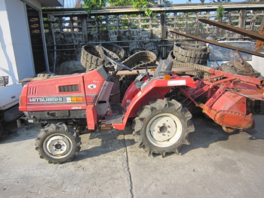ขาย รถไถนานั่งขับ  MITSUBISHI 14 แรง รุ่น MT14D มือสองญี่ปุ่น