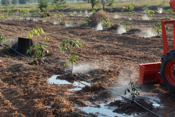 รถไถ..ปั้มน้ำแรงดันสูง  3''X3''ใครแรงกว่าเราขอท้