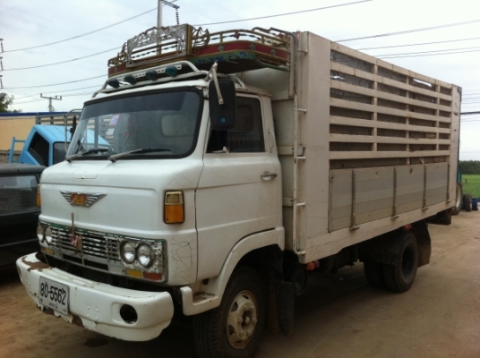 ขายรถบรรทุก 6 ล้อ ดั้ม คอกเกษตร ยี่ห้อ ฮีโน่ รุ่น KM310 เครื่อง 110 แรง ยางดี 6 เส้น พร้อมใช้ 80\%