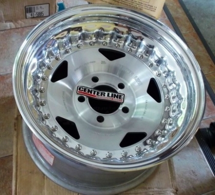 >>>ขายล้อ centerline แท้ USA ขอบ15x8.5 ออฟ-18 ใส่ 5/114.3 สภาพใหม่ 100\% ครับ<<<