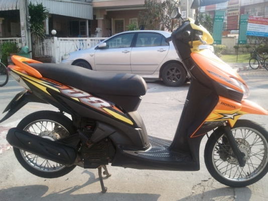 ขาย honda คลิก (คอมบายเบรคปี51) เดิมๆๆพร้อมใช้ ราคาถูกๆ 13500 บาท