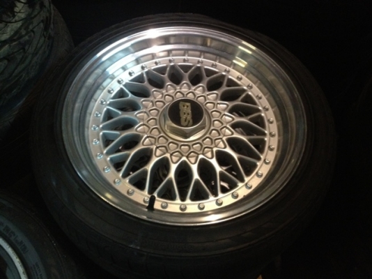 ขายแม็กซ์มือ2 BBS ขอบ 17 4รู100/114 +ยาง ราคา 7900 บ ถูกๆๆ