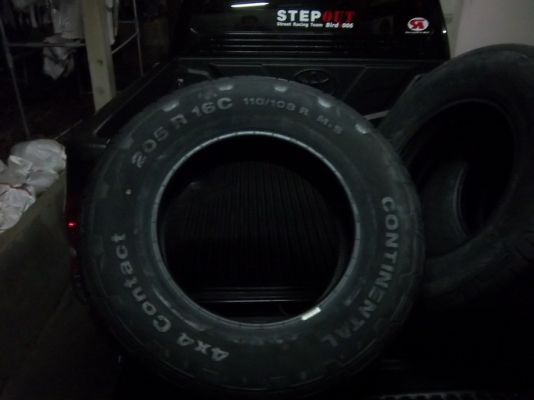 ยางใหม่ Continental ขนาด 205 R16 ยางปี 12