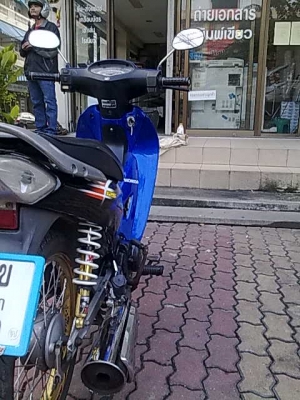 WAVE125Rกุญแจใหญ่ ภาษีหมดปีหน้า ทะเบียน900 กรุงเทพ