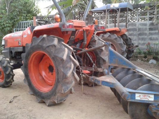 ขายรถไถ kubota l3408 พร้อมผาน5
