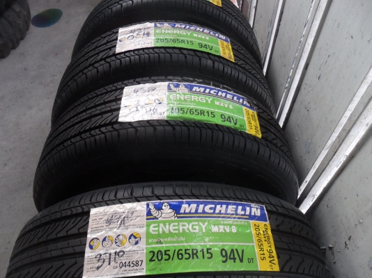ยางใหม่ MICHELIN 205/65R15 ปี10