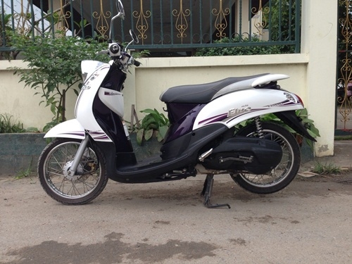 ขายnew-finoสีขาวม่วงปี2555