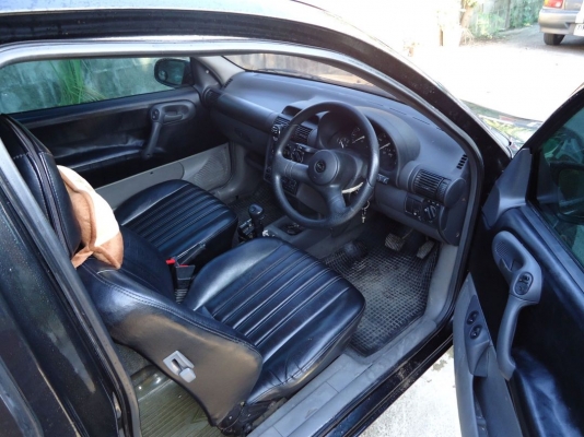 ขาย Opel corsa 3dr. สีดำสวย เกียร์ออโต้ ติดแก็ส lpg ราคา 85,000 บ. +++++++++ ขาย Opel corsa 3dr. สีดำสวย เกียร์ออโต้ ติดแก็ส lpg ราคา 85,000 บ. +++++++++