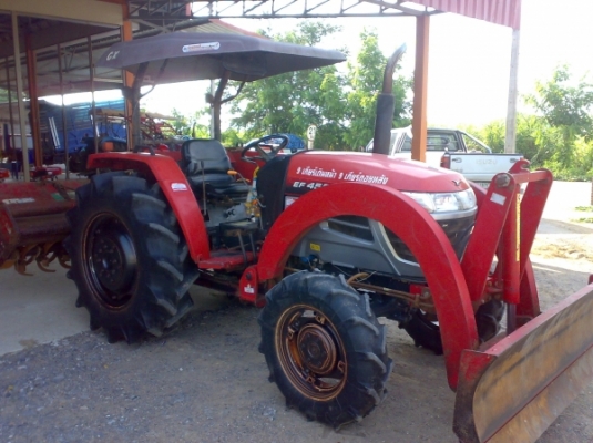 ขายด่วนรถไถยันมาร์EF453Tพร้อมอุปกรณ์ใบมีดดันดินหน้าและโลเตอร์เตอร์ลรี