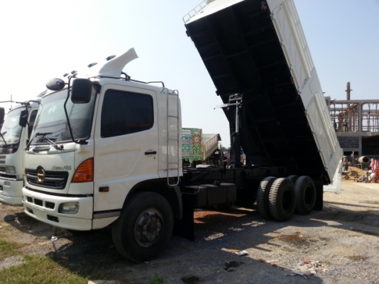 ขายHINOMega260ปี49ยาง80\%มีระบบลากพ่วงแอร์เย็น