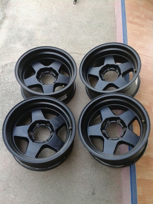 ขายล้อ Lenso ลาย Bradley 16 x 8 ET -25 สีดำ 11000 ครับ