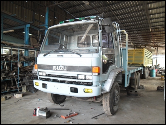 สิบล้อร๊อคกี้ 210 รถล่อง เพลาเดียว