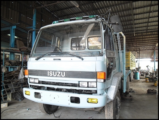 สิบล้อร๊อคกี้ 210 รถล่อง เพลาเดียว