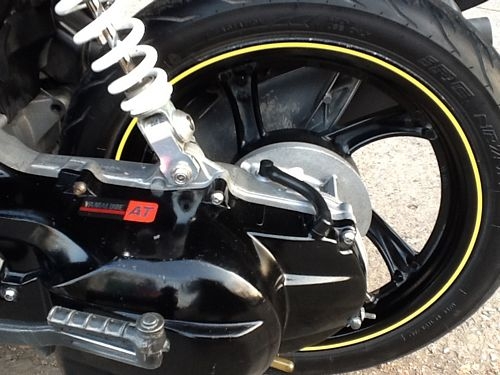 MIO125GTXตัวท็อปล้อแม็กแท้ศูนย์มีเส้นรอบวงสีเดียวกับชุดสีรถวิ่ง5xxxโลสวยกริ้บพร้อมใช้0861030887