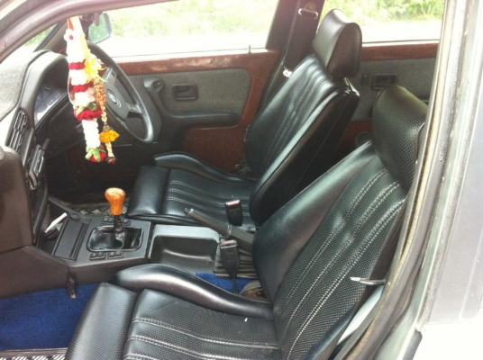 ขายE30 วางSR20 เกียร์ธรรมดา ติดแก๊สLPGใช้ได้2ระบบ แม๊กVOLK สีสวย ของแต่งเพียบ!