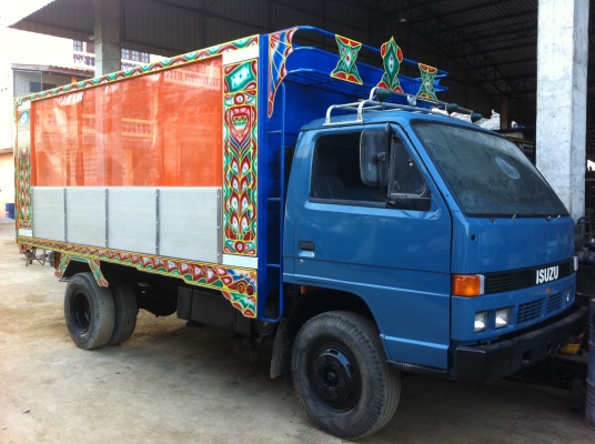 ISUZU NPR 115 กระบะอลูมิเนียมต่อใหม่ ราคาต่อรองทะเบียนพร้อมโอน