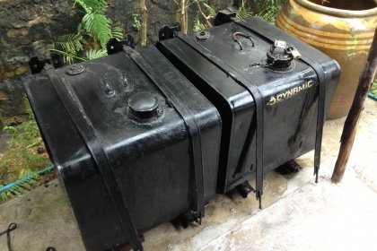 ขายถังน้ำมันพร้อมขาครบชุด