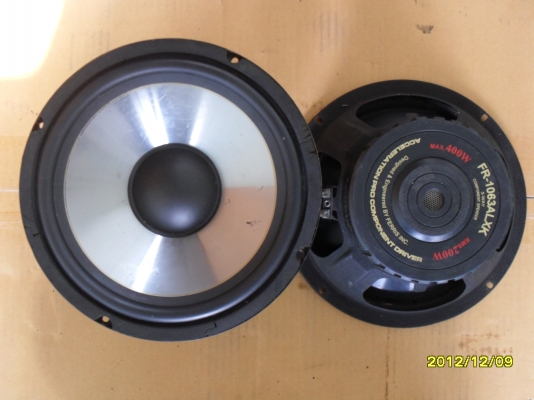 ขาย ลำโพงติดรถยนต์ FERRIS 10 นิ้ว 400 Watt  2  ตัว