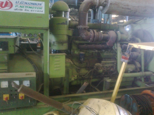 เครื่องปั่นไฟโรลสรอยส์ 350 KVA. TURBO INTER (เครื่องไม่ได้ใช้งาน)
