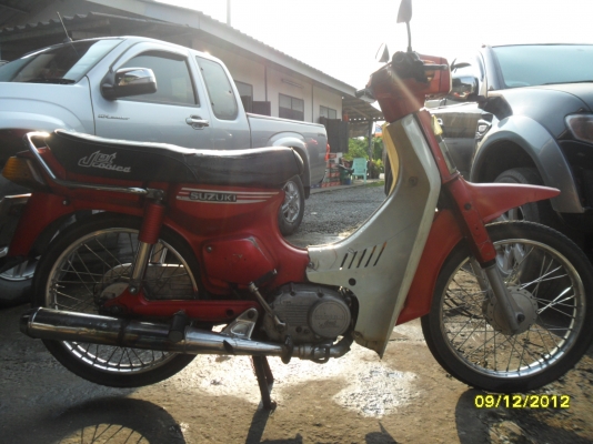 ขาย Suzuki RC Love สีแดง รถใช้งานได้ปกติ พร้อมโอน(เจ้าของขายเอง)