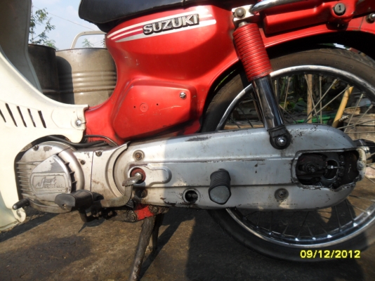 ขาย Suzuki RC Love สีแดง รถใช้งานได้ปกติ พร้อมโอน(เจ้าของขายเอง)