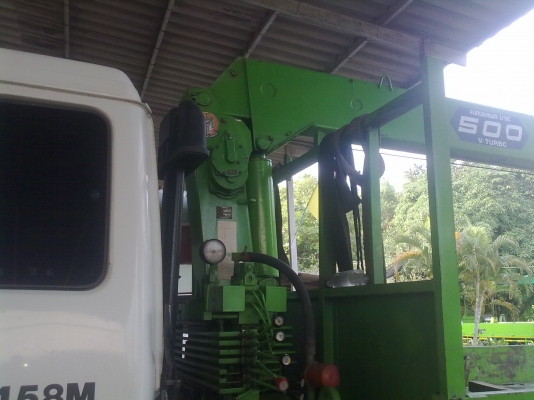 ขายเครนติดรถบรรทุกunicรุ่น360v-terboขาสลับบูม4ตอน