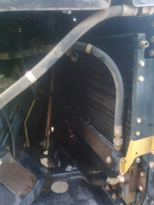 ขายหม้อน้ำพร้อมรังผึ้งแอร์+ออยน้ำมันเครื่อง  CAT รวม 4 ชิ้น