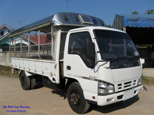 ขาย 6 ล้อ อีซูซุ NKR 130 แรง ยาว 5  ม. ปี 2006 สภาพเดิม ๆ สวยจัดกว่า 90\% เครื่องแน่น คัสซีสวยกิ๊ป สนใจชมรถก่อนได้ครับ