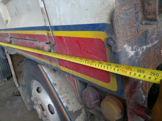 ขายรถ 24 ล้อ 2 เพลา แม่-ลูก กระบะเหล็กคอกเกษตรไม่ดั้ม MITSUBISHI FUSO SUPER GRERT รถสวย