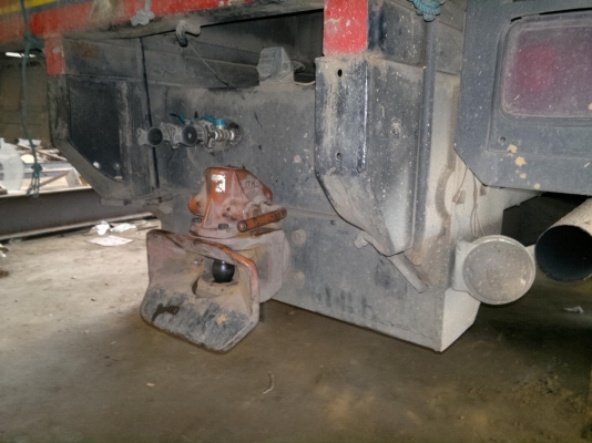 ขายรถ 24 ล้อ 2 เพลา แม่-ลูก กระบะเหล็กคอกเกษตรไม่ดั้ม MITSUBISHI FUSO SUPER GRERT รถสวย