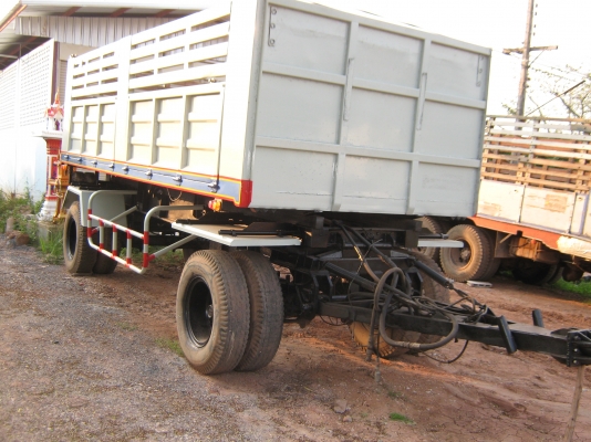 ขายลูกพ่วงดรั๊มยี่ห้อพนัตถ์ ยาว 6 เมตร กว้าง 2.50ม สูง 150 ม.